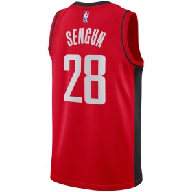 NBA Mænd Trøje Houston Rockets Alperen Sengun 28 2022-23 Nike Icon Edition Rød Swingman